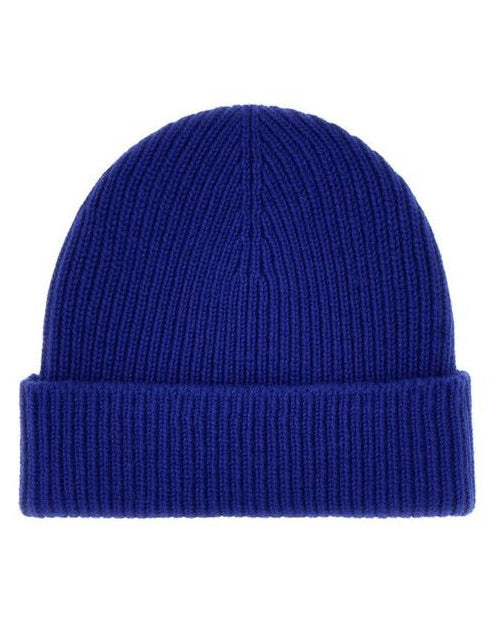 Blue Cashmere Beanie