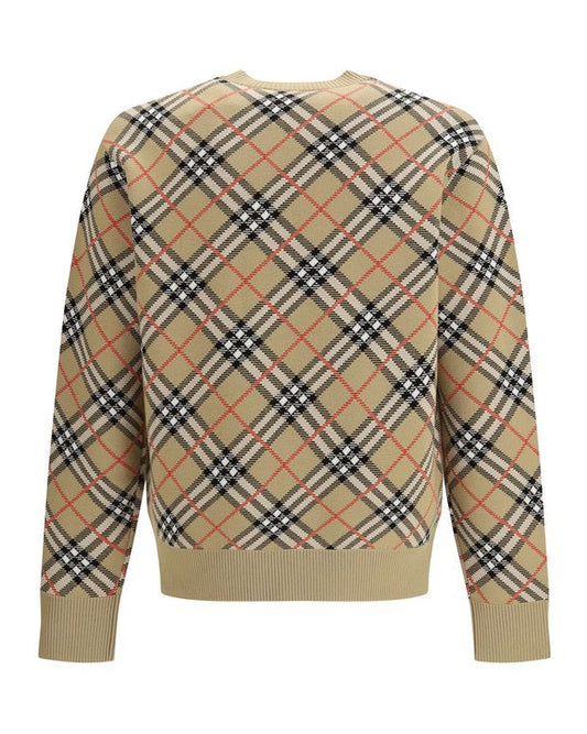 Beige Cotton Sweatshirt