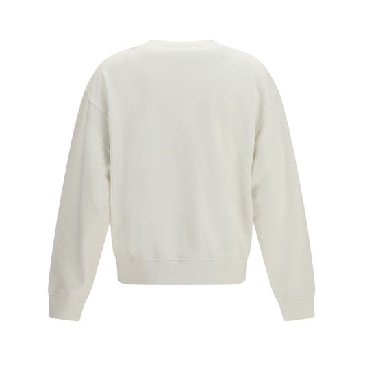 White Cotton Sweatshirt