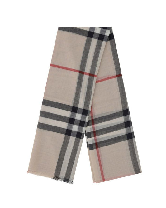 Brown Silk Scarf