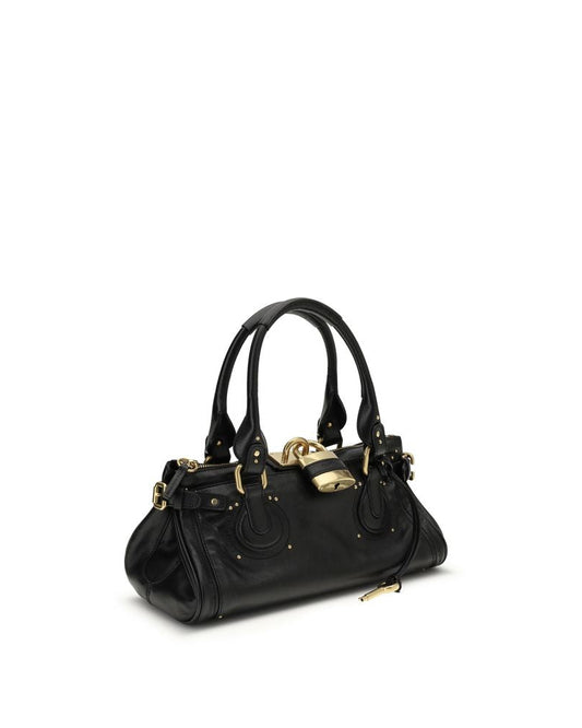 Black Calf Leather Bos Taurus Shoulder Bag
