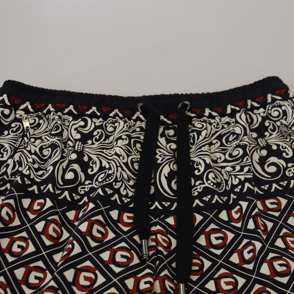 DOLCE & GABBANA Elegant Multicolor Jogging Trousers
