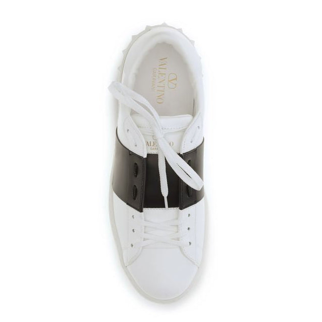 Blue Calf Leather Bos Taurus Low Top Sneakers