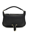 Black Calf Leather Bos Taurus Shoulder Bag