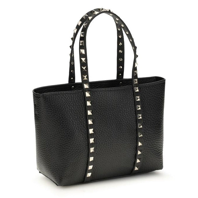 Black Calf Leather Bos Taurus Shoulder Bag