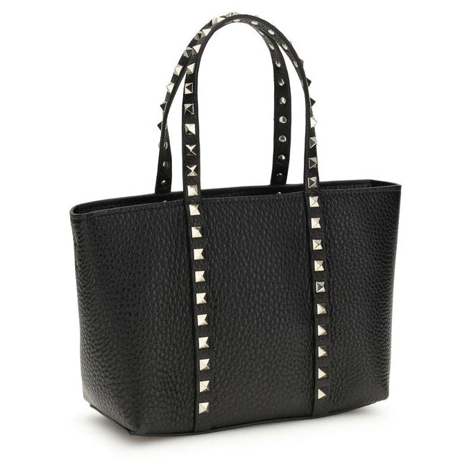 Black Calf Leather Bos Taurus Shoulder Bag