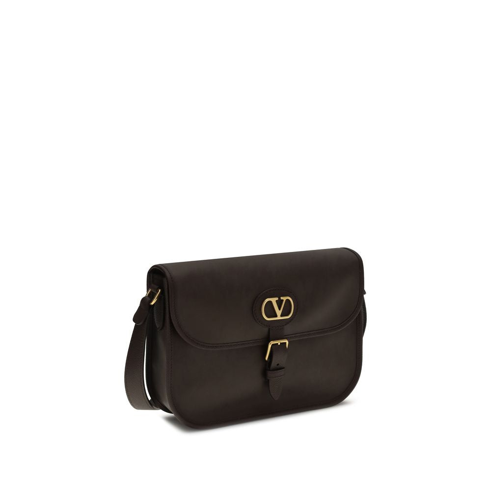 Brown Calf Leather Bos Taurus Shoulder Bag