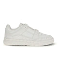 White Calf Leather Bos Taurus Low Top Sneakers