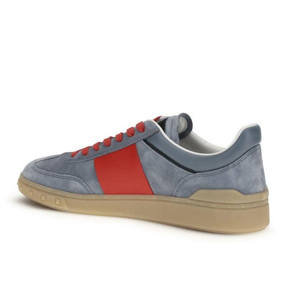 Multicolor Calf Leather Bos Taurus Low Top Sneakers