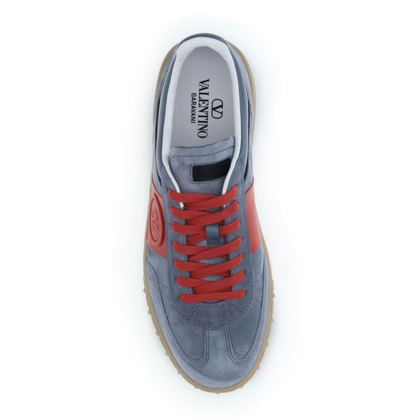 Multicolor Calf Leather Bos Taurus Low Top Sneakers