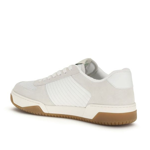 White Calf Leather Bos Taurus Athletic Sneakers