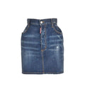 Blue Denim Skirt