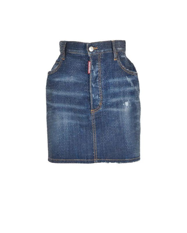 Blue Denim Skirt