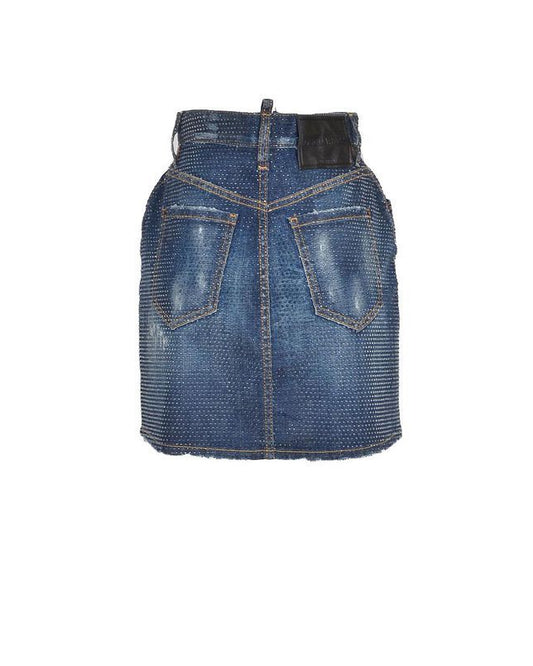 Blue Denim Skirt
