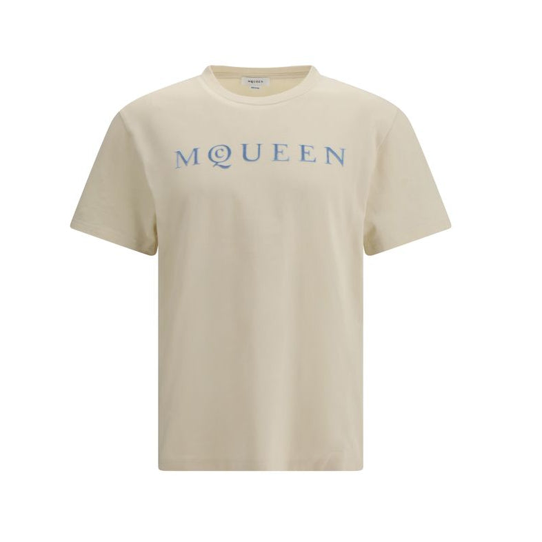Beige Cotton T-Shirt