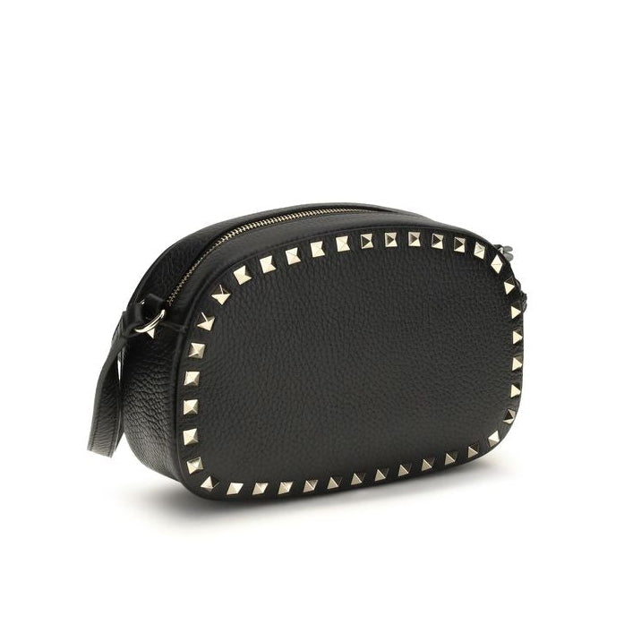 Black Calf Leather Bos Taurus Shoulder Bag