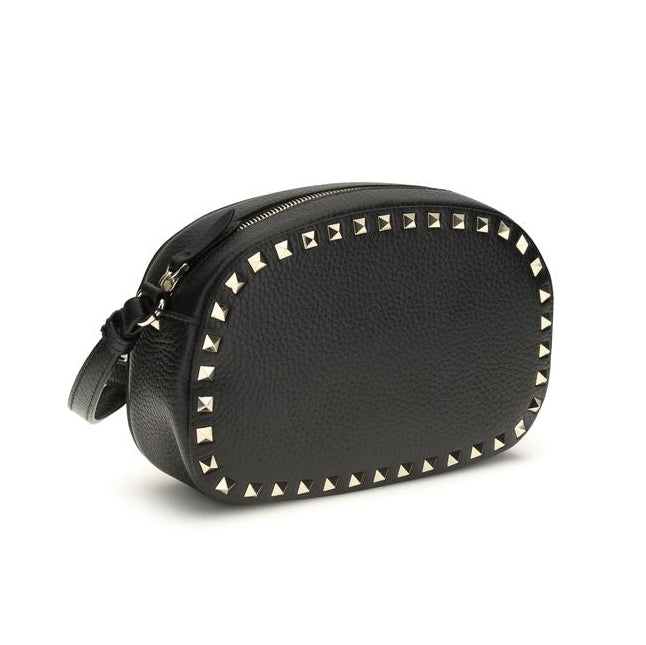 Black Calf Leather Bos Taurus Shoulder Bag