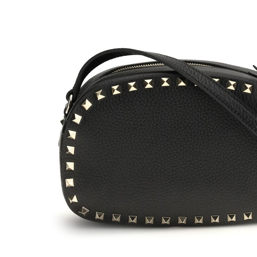 Black Calf Leather Bos Taurus Shoulder Bag