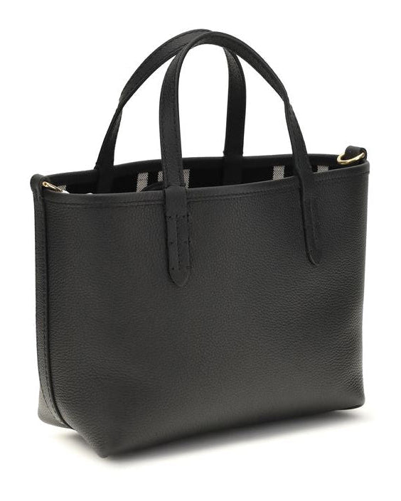 Black Calf Leather Bos Taurus Shoulder Bag