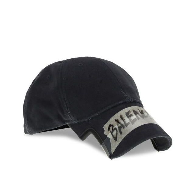 Black Cotton Cap (Baseball Hat)