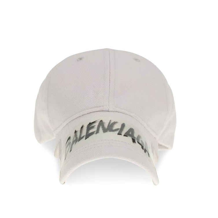 White Cotton Cap (Baseball Hat)