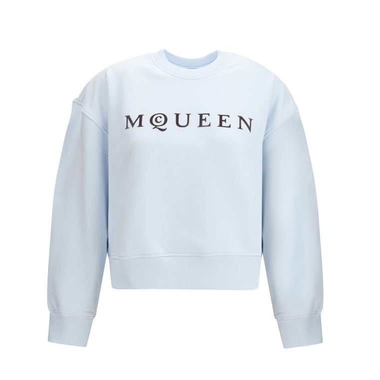 Blue Cotton Sweatshirt