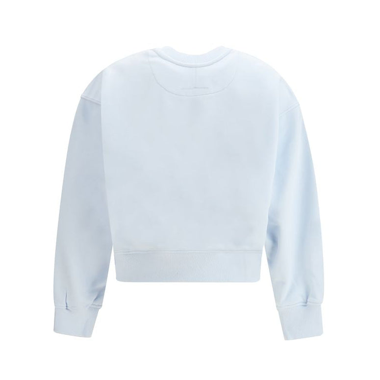Blue Cotton Sweatshirt