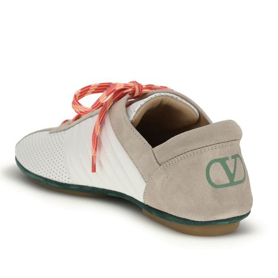 Multicolor Calf Leather Bos Taurus Athletic Sneakers