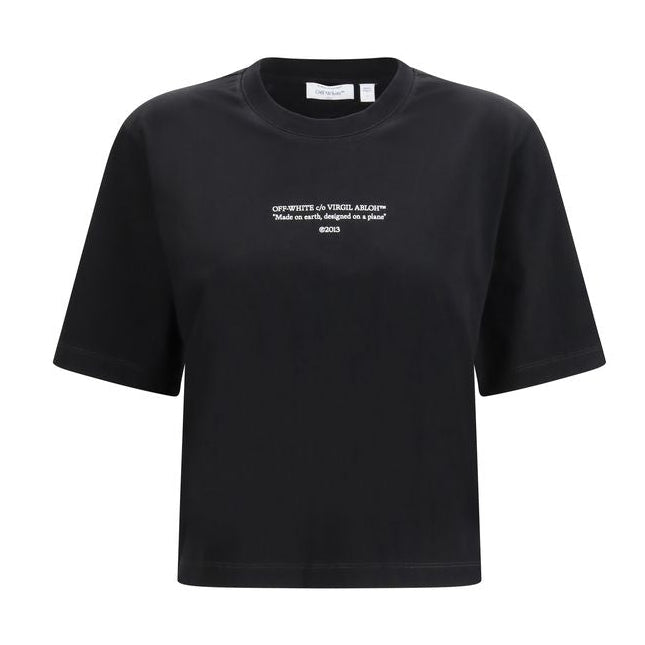 Black Cotton T-Shirt