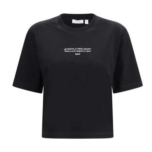 Black Cotton T-Shirt