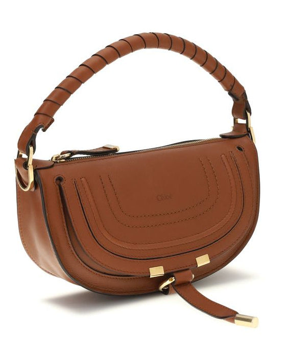Brown Calf Leather Bos Taurus Shoulder Bag