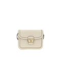 White Leather Shoulder Bag