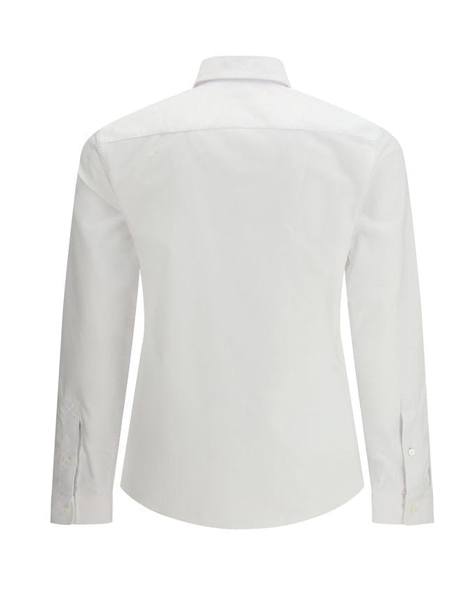 White Cotton Dress Shirt
