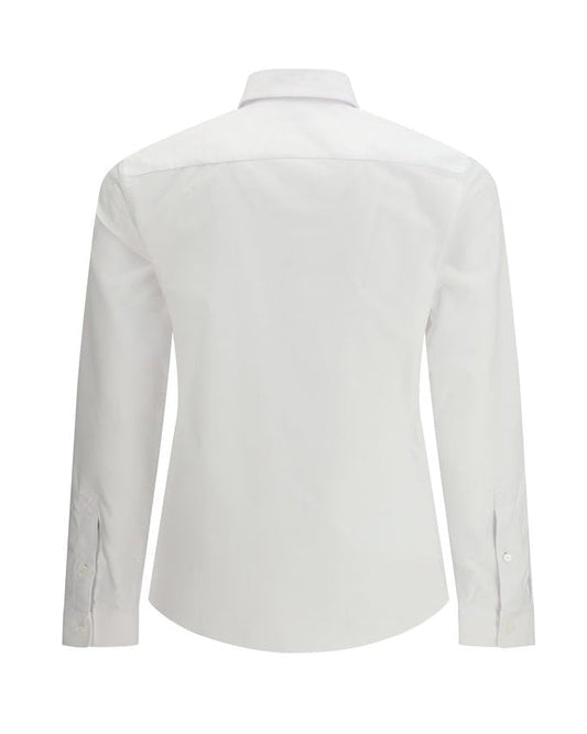 White Cotton Dress Shirt