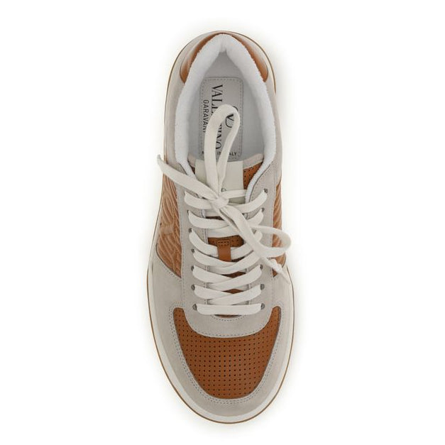 Multicolor Calf Leather Bos Taurus Athletic Sneakers