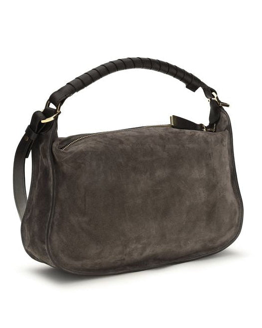 Brown Calf Leather Bos Taurus Shoulder Bag