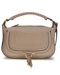 Gray Calf Leather Bos Taurus Shoulder Bag