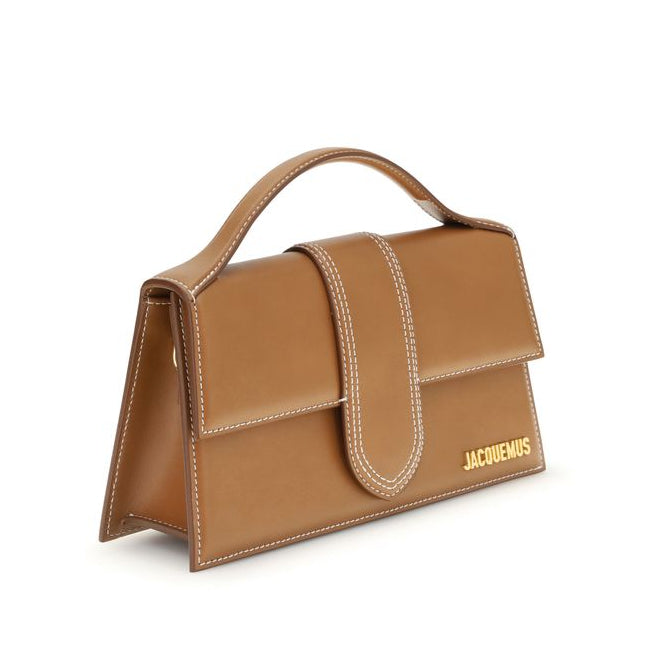 Brown Calf Leather Bos Taurus Handbag