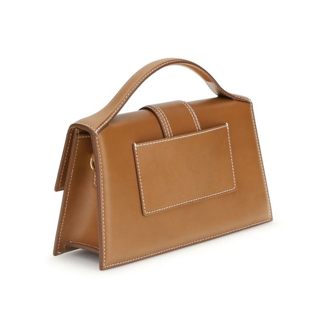 Brown Calf Leather Bos Taurus Handbag