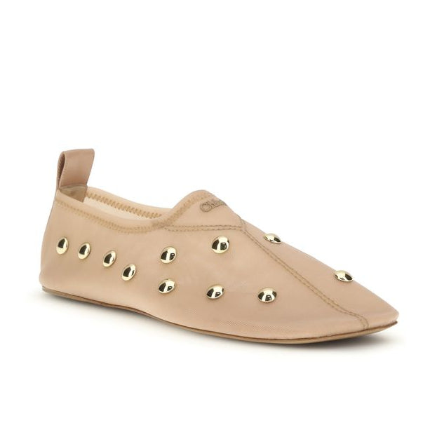 Multicolor Polyamide Ballet Flats