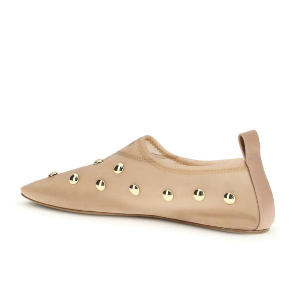 Multicolor Polyamide Ballet Flats
