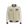 Beige Wool Oves Aries Bomber