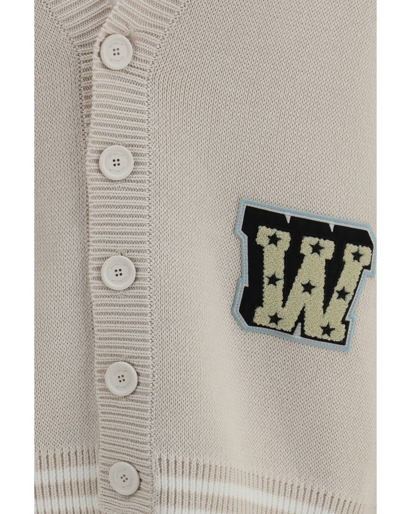 Beige Cotton Cardigan