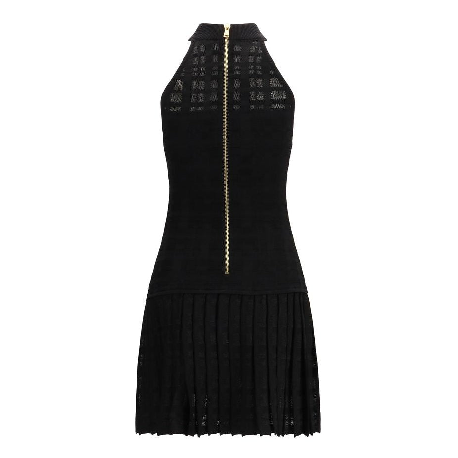 Black Viscose Cocktail Dress