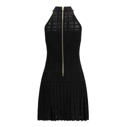 Black Viscose Cocktail Dress