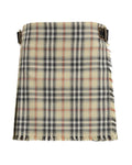 Multicolor Wool Oves Aries Mini Skirt