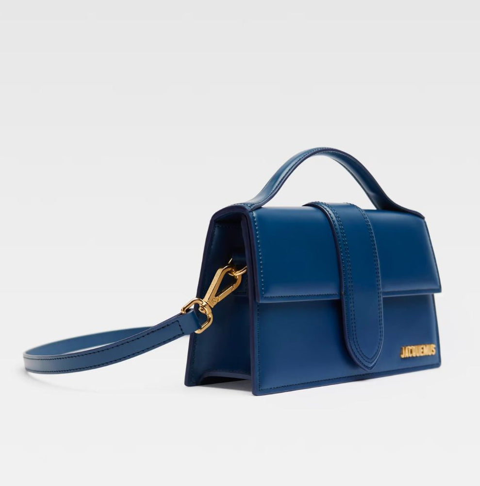Dark NavyLeather Le Grand Bambino Handbag