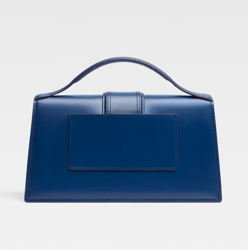 Dark NavyLeather Le Grand Bambino Handbag