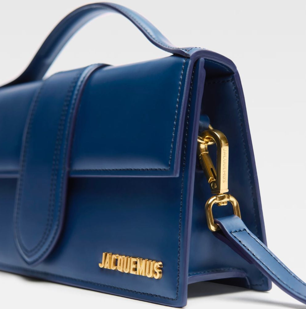 Dark NavyLeather Le Grand Bambino Handbag