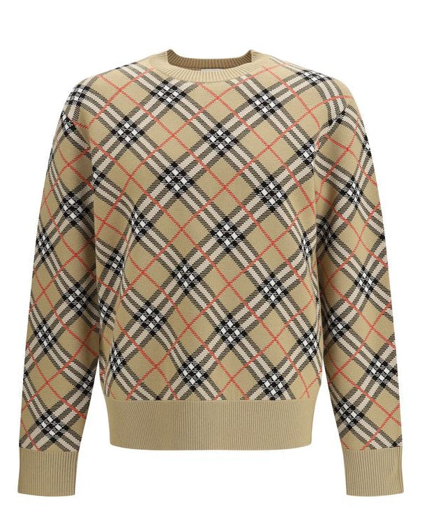 Beige Cotton Sweatshirt